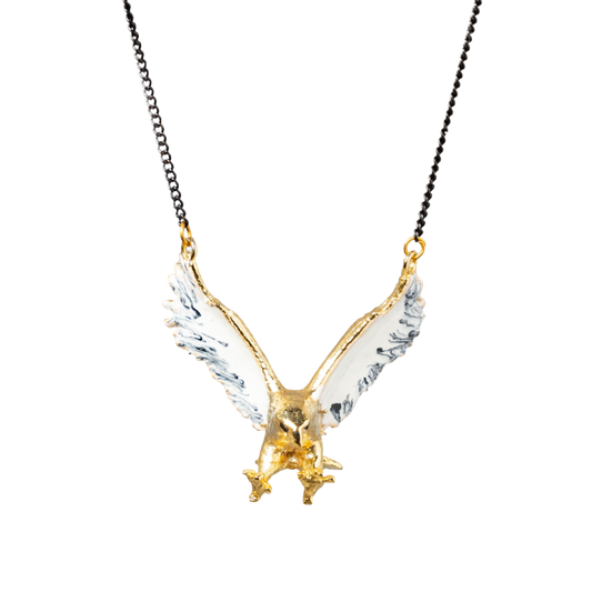 Gold Plated Eagle Necklace