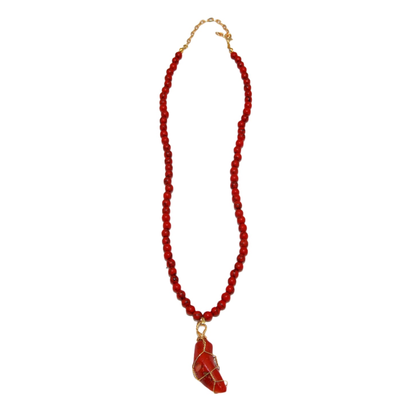 Red Agate Necklace