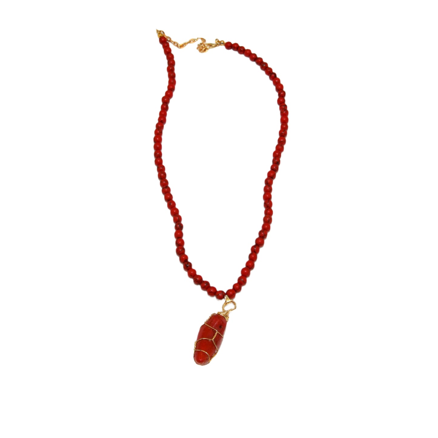 Red Agate Necklace