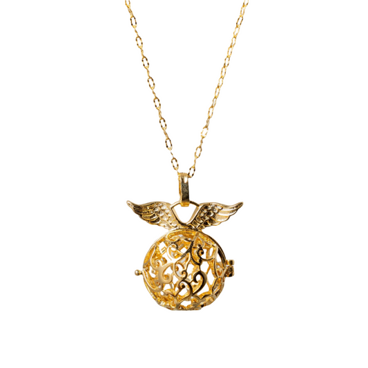 HP Winged Locket Necklace